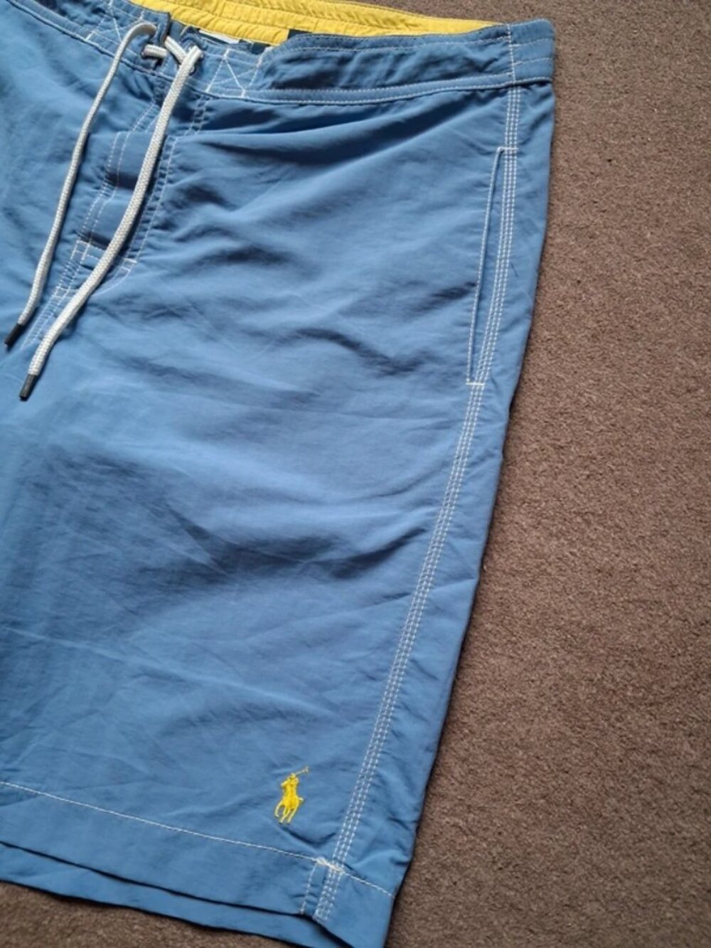 Polo Ralph Lauren Vintage Cargo Swim Board Shorts - Picture 2 of 5